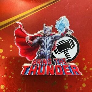 Disney Pin 2023 Marvel Comics Sculpted Thor Bring The Thunder Free Shipping